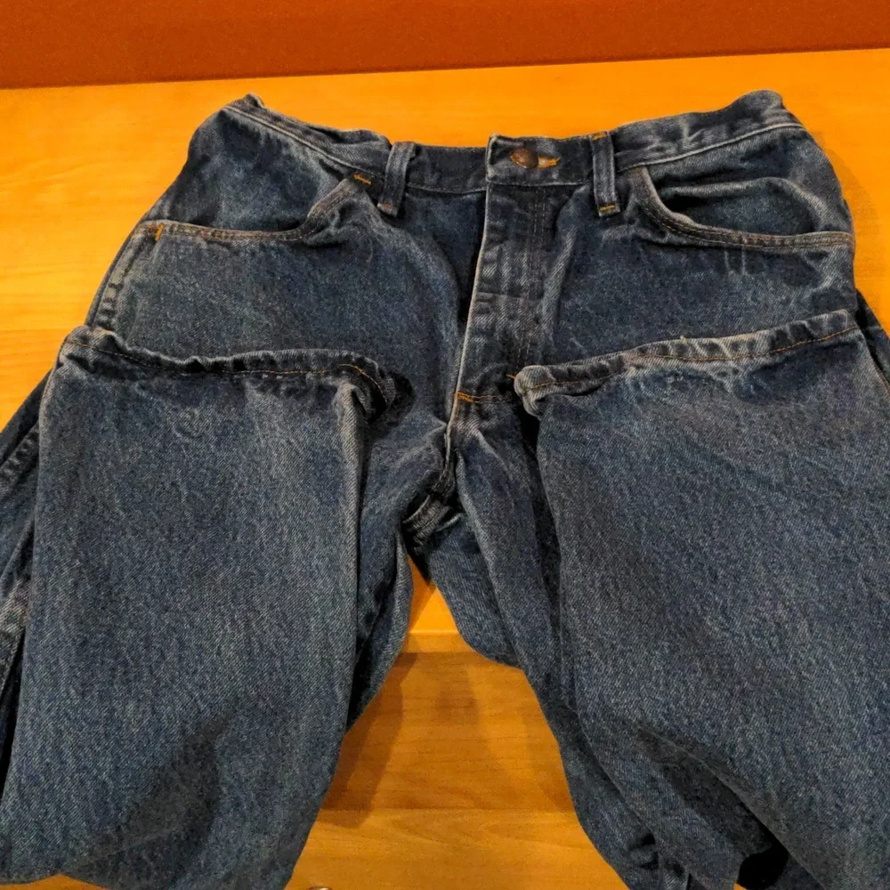 Men's Rustler 32x30 blue jeans 100% cotton - Picture 7 of 7
